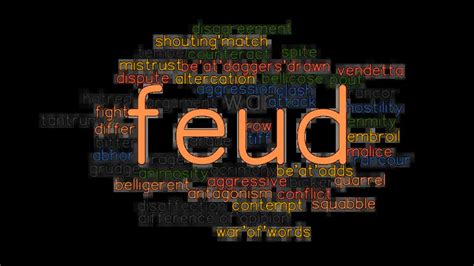 synonyms feud